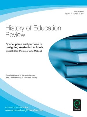 cover image of History of Education Review, Volume 43, Issue 2